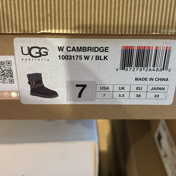 Ugg W Cambridge Women’s Sz 7 (Used) - Picture 7 of 7